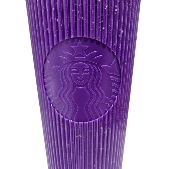 Starbucks 2024 Purple Potion Glow-in-the-Dark Cold Cup Tumbler Venti 24 OZ NWT - Picture 2 of 6